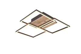 lampa-sufitowa-led-nowoczesna-kwadraty-brazowa-rl