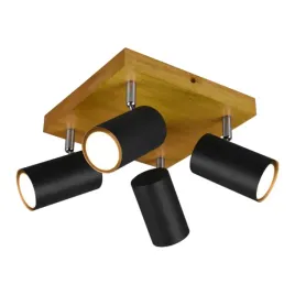 plafon-reflektor-sufitowy-drewno-czarny-trio