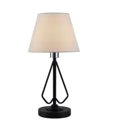 lampa-stolowa-nocna-czarna-bezowy-klosz-candellux