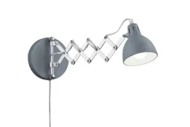 lampa-kinkiet-scienny-regulowany-szary-rl