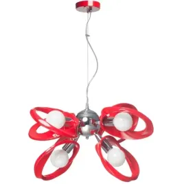 lampa-wiszaca-zyrandol-czerwony-kwiat-lampex