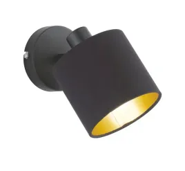 lampa-kinkiet-scienny-reflektor-czarny-zloty-rl