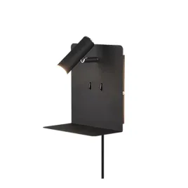 kinkiet-scienny-z-polka-lampa-element-czarny-trio