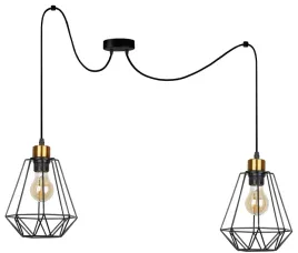 lampa-wiszaca-diament-klosze-czarna-candellux