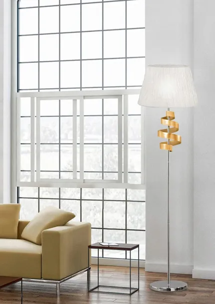 lampa-podlogowa-candellux-denis-chrom-stan-nowy