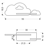 kinkiet-lampa-scienna-candellux-cloud-led-dlugosc-wysokosc-18-cm