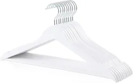 wieszak-na-ubrania-44cm-drewniany-amazon-basics-biale-zestaw-10-sztuk