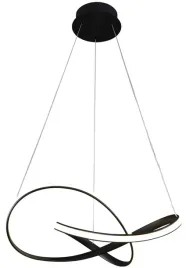 lampa-wiszaca-zyrandol-led-milagro-cappio-czarny