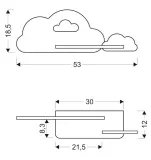 kinkiet-lampa-scienna-candellux-cloud-led-plec-chlopcy-dziewczynki