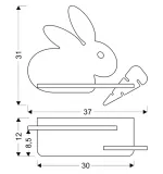 kinkiet-lampa-scienna-candellux-rabit-led-rodzaj-gwintu-zintegrowane-zrodlo-led