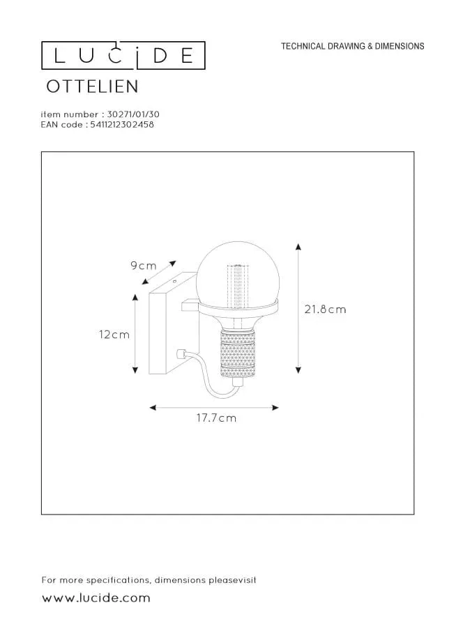 lampa-scienna-lucide-e27-60w-ottelien
