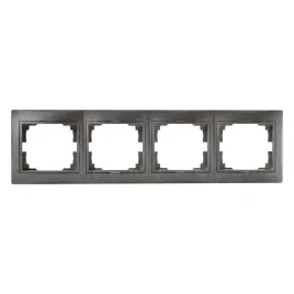 ramka-poczworna-pozioma-domo-grafitowa-kanlux