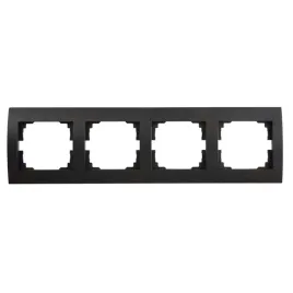 ramka-poczworna-pozioma-logi-czarny-mat-kanlux