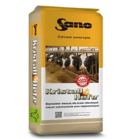 Stymulator żwacza Sano Kristall Hefe 25 kg