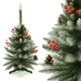 choinka-sztuczna-swierk-oszroniony-z-jarzebina-i-szyszkami-100-cm