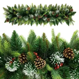 girlanda-swiateczna-szyszka-ostrokrzew-premium-gesta-100-cm