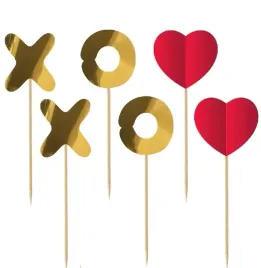 pikery-dekoracja-walentynki-love-xo-xo