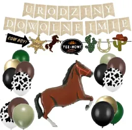 balony-zestaw-na-urodziny-farma-konie-baner-imie