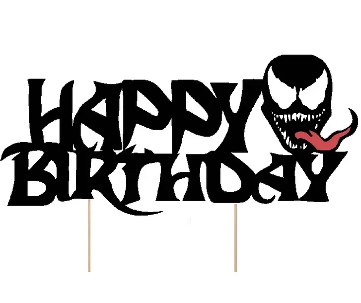 topper-dekoracja-na-tort-spiderman-venom