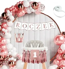 balony-roczek-rose-gold-dekoracje-na-krzeselko