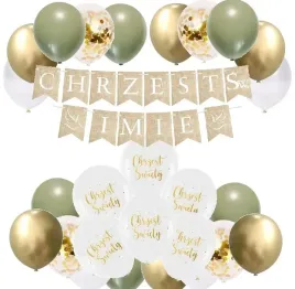 balony-dekoracje-boho-eko-na-chrzest-baner-imie