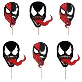 pikery-dekoracja-babeczek-spiderman-venom