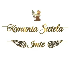 baner-girlanda-dekoracje-aniol-komunia-z-imieniem