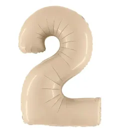 balon-foliowy-cyfra-2-bezowa-xl