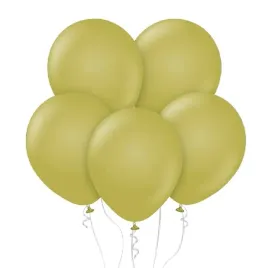balony-pastelowe-oliwkowe-5szt
