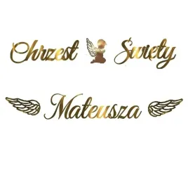 baner-girlanda-dekoracje-aniol-chrzest-imie