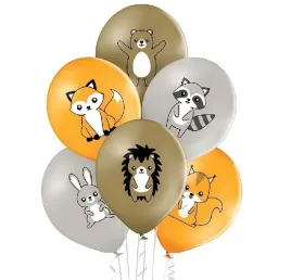 balony-lesne-zwierzatka-woodland
