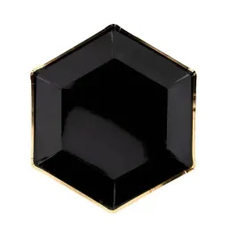 talerzyki-papierowe-czarne-zlote