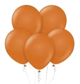 balony-pastelowe-rdzawe-rude-5szt
