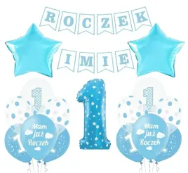 balony-zestaw-na-roczek-1-urodziny-dowolne-imie
