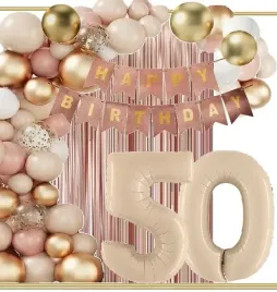 balony-dekoracje-na-urodziny-cyfra-50-lat-bez-wild-rose-gold
