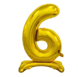 balon-cyfra-6-stojaca-zlota-xl