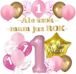 balony-zestaw-na-roczek-1-urodziny-roz
