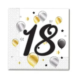 serwetki-18-urodziny-balony-20-szt