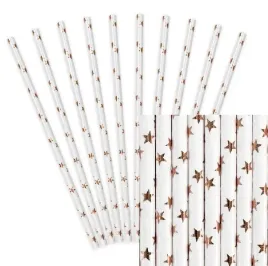 slomki-papierowe-gwiazdki-biale-rose-gold