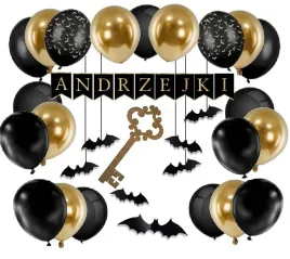 balony-dekoracje-na-andrzejki-nietoperze-klucz-do-lania-wosku