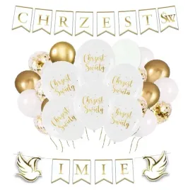 balony-chrzciny-dekoracje-na-chrzest-baner-imie