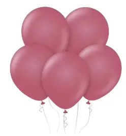 balony-pastelowe-burgundowe-5szt