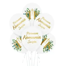 balony-zestaw-dekoracji-komunia-ihs