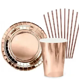 zestaw-kubeczki-talerzyki-rose-gold-rozowe-zloto