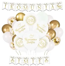 balony-dekoracje-na-komunie-baner-komunia-imie