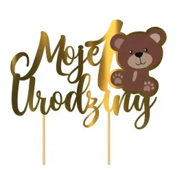 topper-na-roczek-moje-1-urodziny-mis