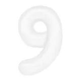balon-cyfra-xl-9-biala