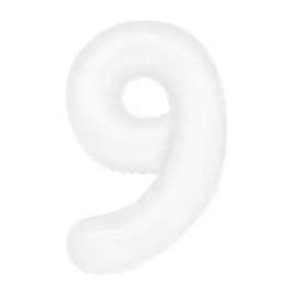 balon-cyfra-xl-9-biala