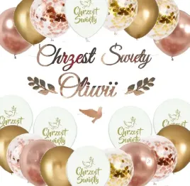 balony-na-chrzciny-baner-chrzest-rose-gold-imie