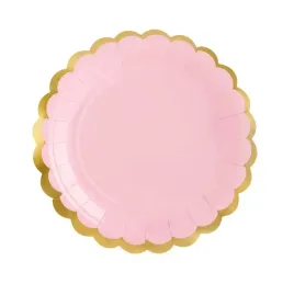 talerzyki-papierowe-rozowe-zlote